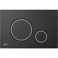 Панель смыва Alcaplast M778 (черный матовый)