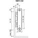Стальной панельный радиатор Royal Thermo Compact C22-500-1000 (Bianco Traffico), фото 2