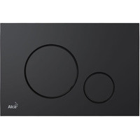 Панель смыва Alcaplast M678 (черный матовый)