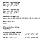 Кнопка грибковая моноблок с фиксацией PLMF1R (1NC+1NO) IP54, фото 3