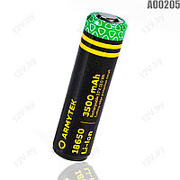 Аккумулятор Armytek 18650 Li-Ion With Pcb 3500 mAh (Защищенный)