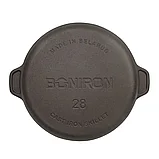 Сковорода чугунная жаровня BONIRON с литыми  ручками диаметр 280-h65, фото 2