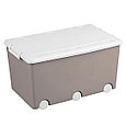 Ящик для игрушек Tega на колёсах 50 л Linen, фото 2
