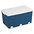 Ящик для игрушек Tega на колёсах 50 л Linen, фото 6