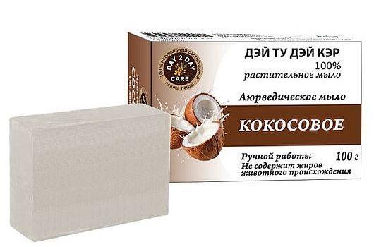 Мыло натуральное Кокосовое Day 2 Day Care, 100г