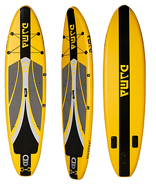 Сапборд SUP Board  DAMA YELLOW  (335х84х15)