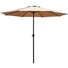 Зонт для сада AFM-270/8kR-Beige (с наклоном)