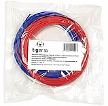 Комплект ABS-пластика Tiger3D 1.75 мм для 3D ручек (белый, синий, красный), по 10 метров каждого цвета, фото 2
