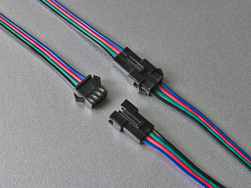 Коннектор SM 4pin 150mm (мама+папа)