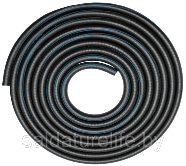 Рукав кислородный черный с синей полосой ф 9мм 3кл (ВРТ) бухта 50м