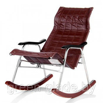 Кресло - качалка "Платон" коричневое. Шок цена! - фото 1 - id-p3619435