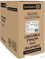 Кабель ExeGate UTP4-C6-CCA-S23-IN-PVC-GY-305 UTP