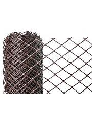 Заборная решетка З-40/1,5/10, 40х40мм, Коричневая