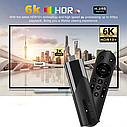 Smart TV приставка M98 Y10 Android TV 2/16Gb Голосовой пульт дистанционного управления HD, фото 3