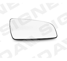 Стекло бокового зеркала (правое) для Opel Zafira B (A05)
