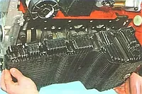 Картер масляный поддон 5369836 дв. Cummins 2.8L ГАЗель NEXT Е-5 с двумя масляными каналами