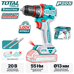 Дрель-шуруповерт TOTAL TDLI205581