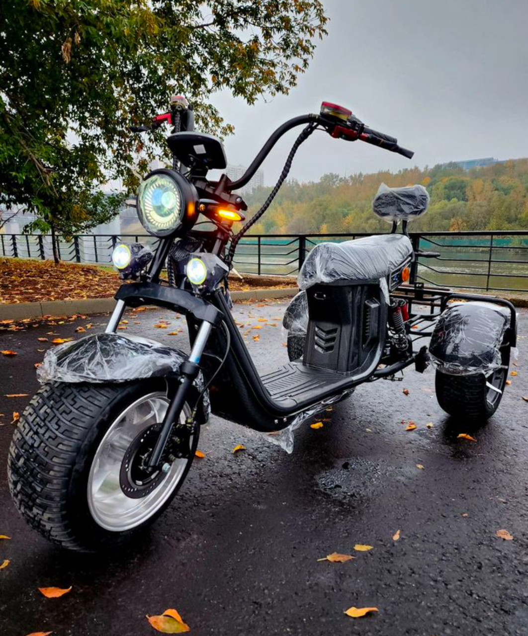 Электроскутер ikingi m12 pro trike