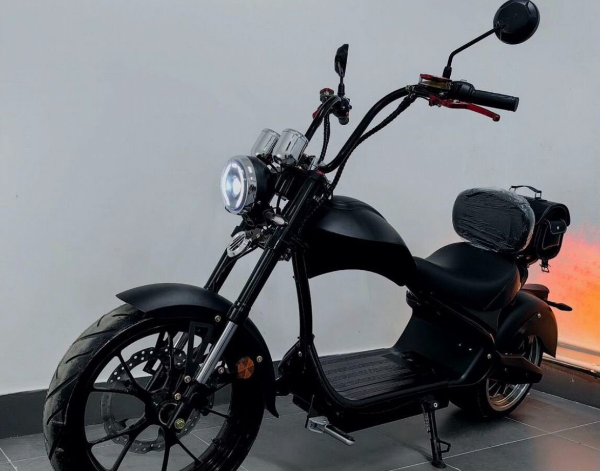 Электроскутер ikingi chopper