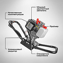 Мотобур Ставр МББ-1900 (51.7см, 1.9кВт, шнек до 250мм, 2-х тактный, праймер, соединение 20мм), фото 2