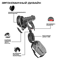 Шлифмашина эксцентриковая сетевая Stavr SWS 1200-225L для стен и потолков (1200Вт, 1500-2500об/мин), фото 2