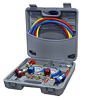 KraftWell KRW-MGS-KIT Комплект для заправки фреона, ручной