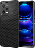 Чехол для телефона Spigen Liquid Air для Xiaomi Redmi Note 12 Pro 5G/POCO X5 Pro 5G ACS05788 (черный)