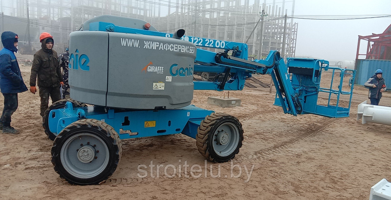 Аренда коленчатого подъёмника GENIE Z4525RT дизельного 16м