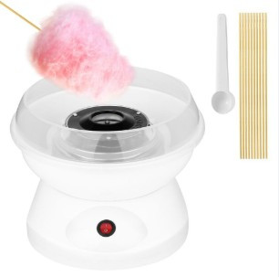 Аппарат для приготовления сладкой ваты Cotton Candy Maker. Цвет белый