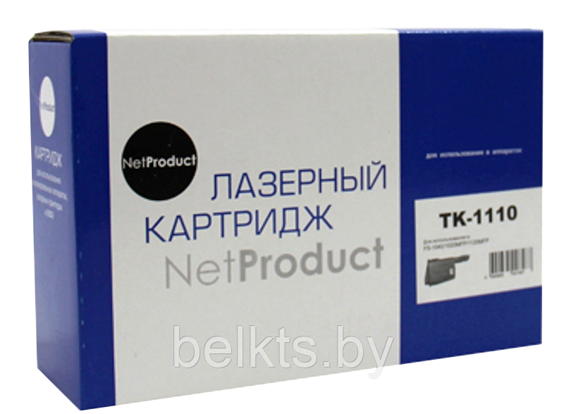 Тонер-картридж NetProduct (N-TK-1110) для Kyocera FS-1040/1020MFP/1120MFP, 2,5K