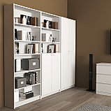 Стеллаж "Варма Стэнд 80" с дверцами (белый), фото 3