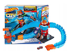 Игровой набор Hot Wheels Сити Автозаправка гориллы HDR30