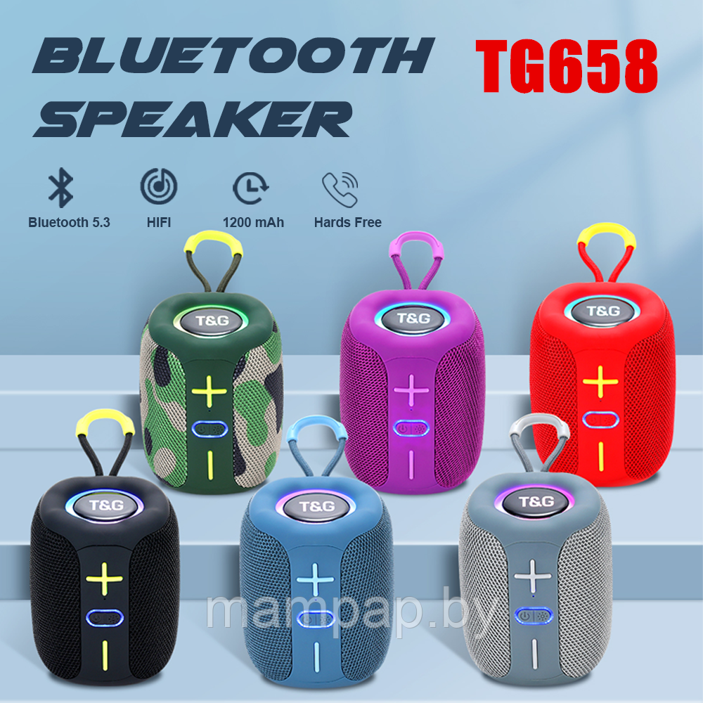 Беспроводная портативная колонка Bluetooth TG 658