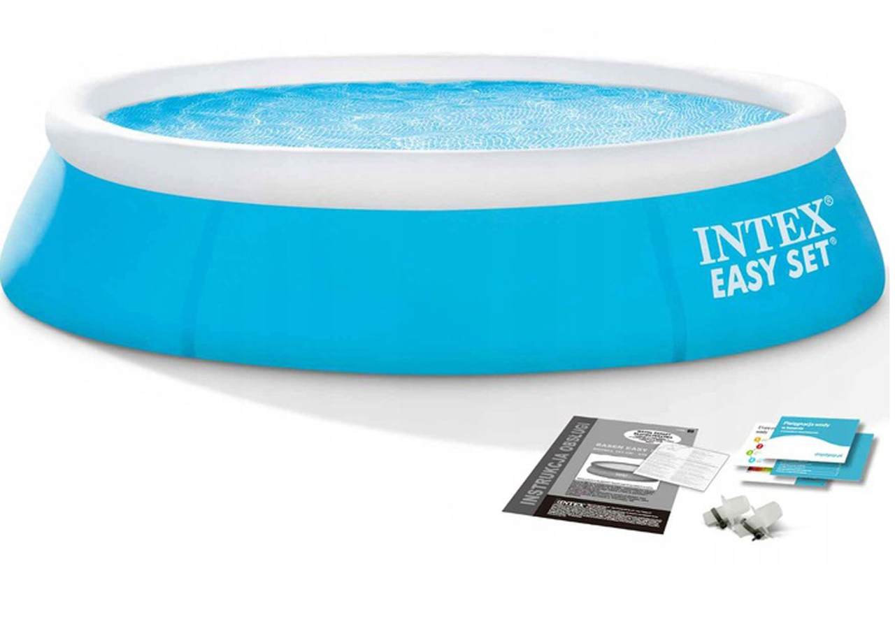 Надувной детский бассейн Intex 28101 Easy Set 183x51,886л.