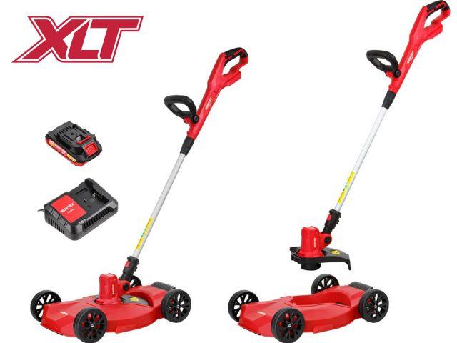 Триммер Аккумуляторный АКБ WORTEX TB 2818 ALL1 XLT LXT SET 18В, шир.скаш.300 мм, авт.подача лески, леска 1.6