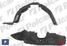 Подкрылок (левый) для Mazda 5 (CR)