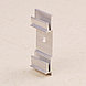 Угол наружный для алюминиевого плинтуса с кабель-каналом ПЛ-70 300см серебро, фото 5