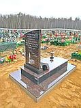 ОДИНОЧНЫЙ ГРАНИТНЫЙ ПАМЯТНИК В ИВЬЕ, фото 3
