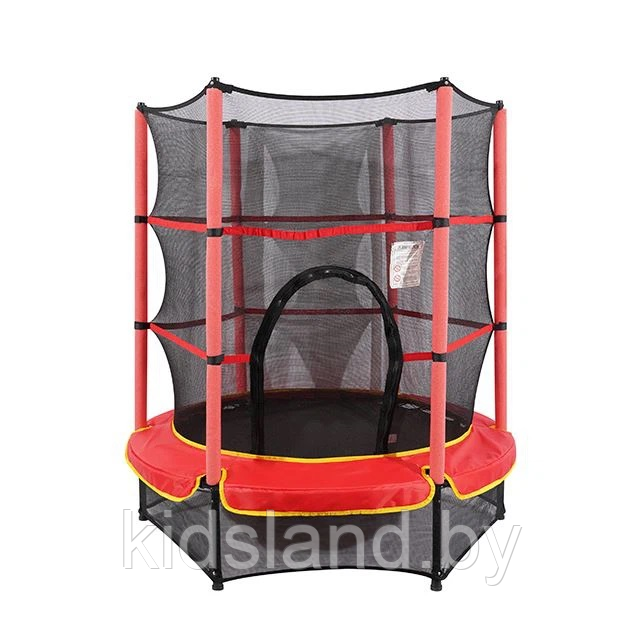 Батут c сеткой безопасности, 55 дюймов (140см),BST-MT-S-55