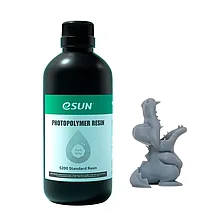 Фотополимерная смола eSUN S200 Standard Dark Grey, темно-серая (1 кг.)