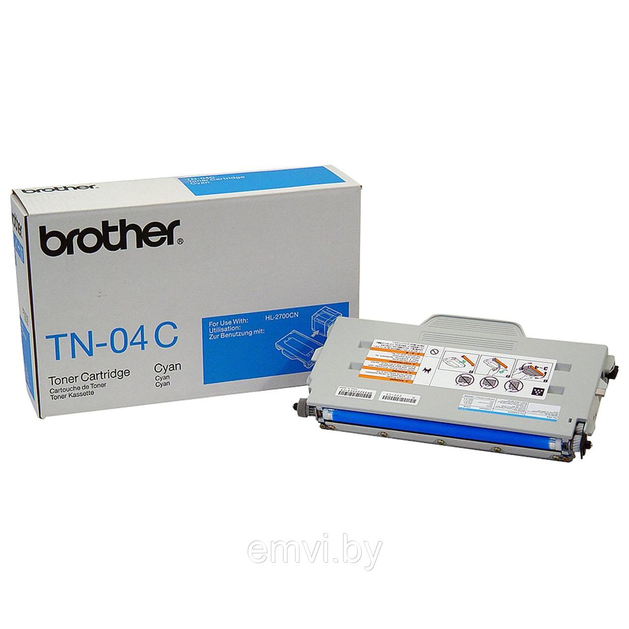 Тонер-картридж TN-04C Cyan для Brother HL-2700/ MFC-9420