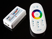 Контроллер RGB+W радио (12/24V,288/576W, ПДУ сенсорный)