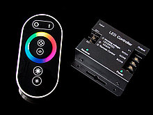 Контроллер RGB RF (радио) сенсорный 12/24V 288/576W цвет черный