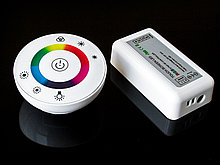 Контроллер RGB RF (радио) TRW-Ring сенсорный 12/24V 216/432W