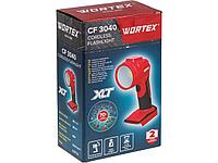 Фонарь светодиодный аккумуляторный WORTEX CF 3040 в кор. 300 Лм ALL1 SOLO ( 1 Диод с мощностью 3 Вт)