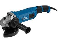 Одноручная углошлифмашина BULL WS 1501 в кор. 150 мм, 1400 Вт, 8400 об/мин, пылезащ., 4м кабель (3.4