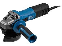 Одноручная углошлифмашина BULL WS 1210 в кор. 125 мм, 1000 Вт, плав. пуск., конст. эл. (11 000 об/ми
