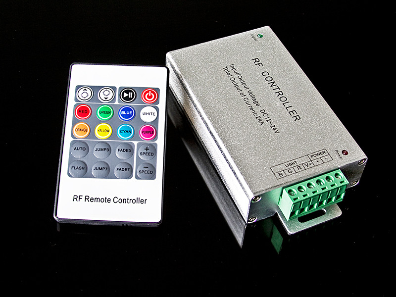 Контроллер RGB радио LN-RF20B-18A 12/24V 216/432W