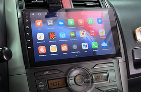 Штатное головное устройство Parafar 9 дюймов для Toyota Auris (2006-2012) на Android 13 (4/64gb/4g)