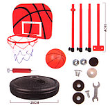 Стойка баскетбольная H150см в наборе, фото 5